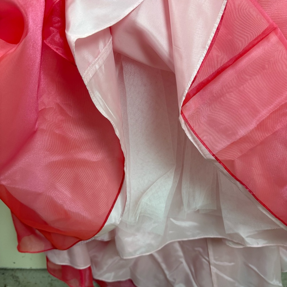 ABS by Allan Schwartz Iridescent Pink Evening Ball Gown Size 10 NWT Vintage Y2K - Picture 12 of 14